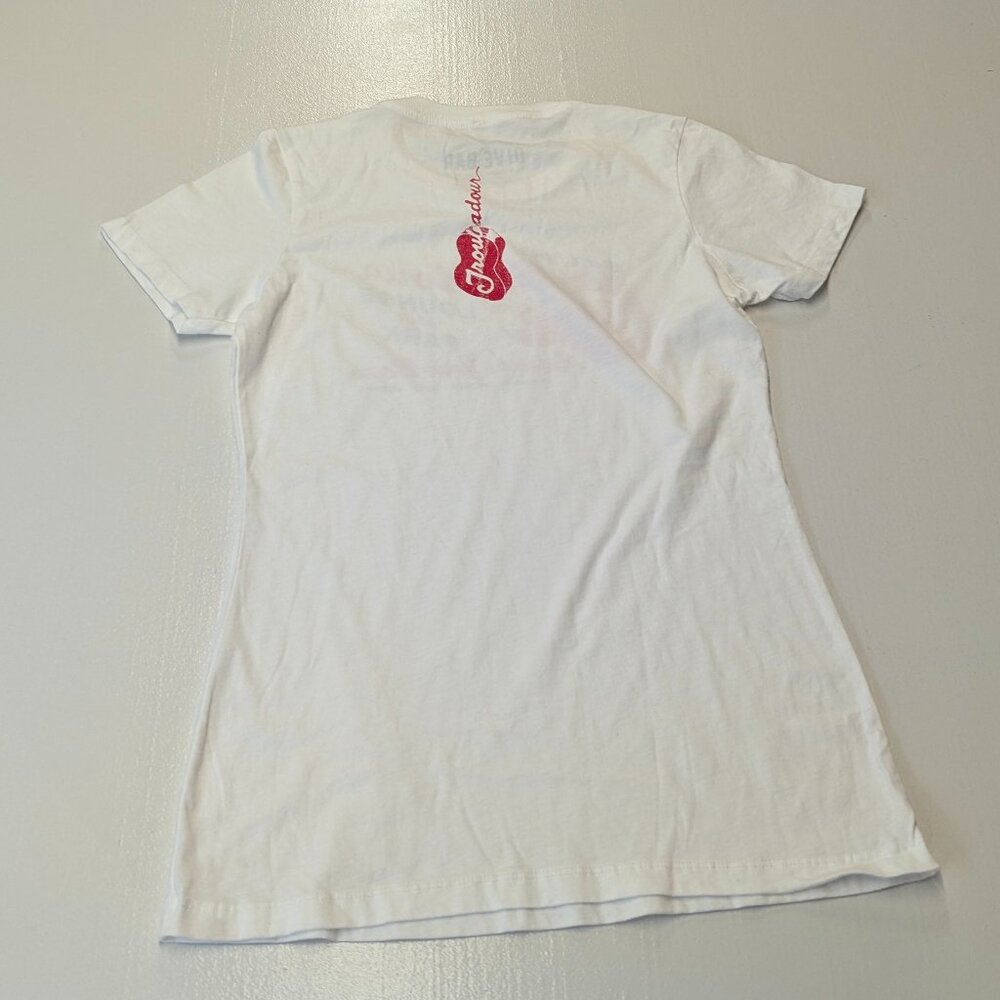 NWOT Two Dive Bar by Chick Shirt Club Size Small White - Picture 5 of 14